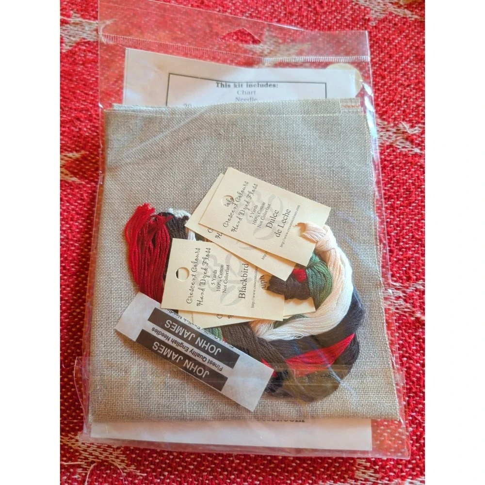 New Counted Cross Stitch Kit The Prairie Schooler Let It Snow 2007 Limited Ed.